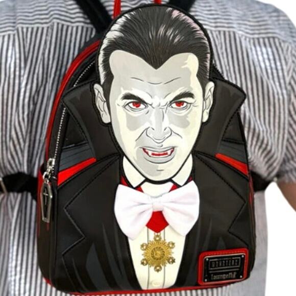 Loungefly Universal Studios Dracula Mini Backpack NWT main image 4